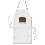 I'm toast! parody humourous apron