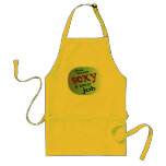 I'm Too Sexy 4 My Job, With Roundish Background aprons