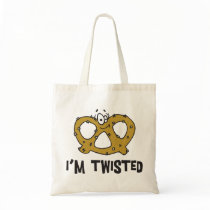 I'm Twisted Pretzel Tote Bag