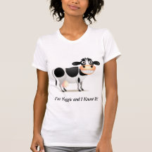 I'm Veggie and I know it Ladies Petite T-Shirt