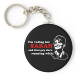I'm voting for Sarah and that guy keychains