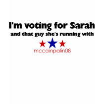 I'm Voting for Sarah T Shirts