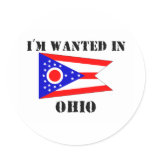 I'm Wanted In Ohio stickers