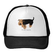 I'm With Beardo Trucker Hats