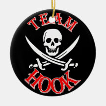I'm with Captain Hook Christmas Ornament