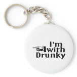 Im With Drunky Key Chain