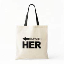 I'm with her (left) bag