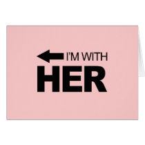 I'm with her (left)