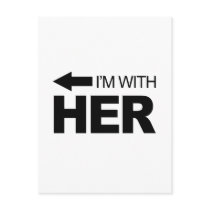 I'm with her (left)