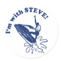 I'm with JET BIKE STEVE! stickers