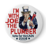 I'm with Joe the Plumber Button