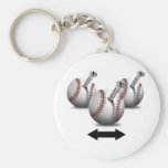 I'm with screwballs key chains