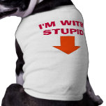 I'M WITH STUPID DOG CLOTHING