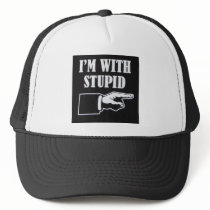 Im-With-Stupid Mesh Hat