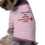 I'm with the AVON lady! pet clothing