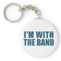 I'm With the Band Key Chain