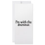 I'm with the drummer customized rack card