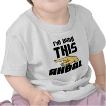 I'm With This Ahbal T-shirts