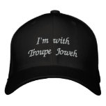 I'm with Troupe Joweh embroidered hats