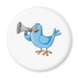 Imã de geladeira Twitter Bird magnets