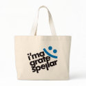 I'ma Grate Spellar - Blue bags