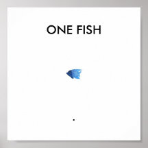 images-4, ONE FISH, . Posters