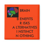 images-9, BRAIN B ENEFITSR ISKSA LTERNATIVESI N... Fridge Magnets