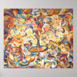 imagination original abstract art Poster posters