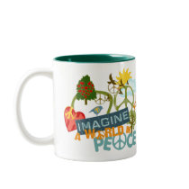 Imagine a World in Peace Coffee Mug