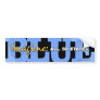 Imagine All 50 States Blue Bumper Stickers