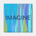 "Imagine/Blublu" magnet