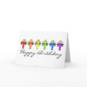 Imagine Dragonfly Fairy Rainbow Birthday Card