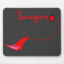 "Imagine"---John Gifts Mouse Mat