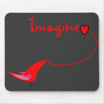"Imagine"---John Gifts Mouse Mat