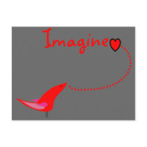 "Imagine"---John Gifts Post Card