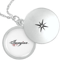 'Imagine' necklace.