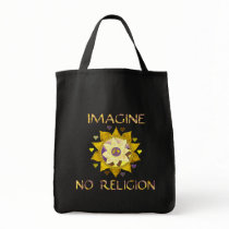 Imagine No Religion Canvas Bags