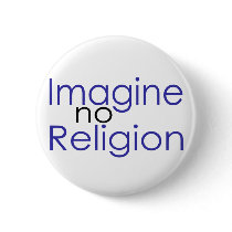 Imagine no Religion Pin