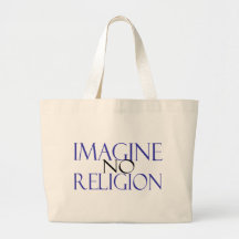 Imagine no Religion Canvas Bag