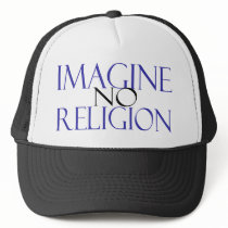 Imagine no Religion Hats