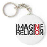 Imagine No Religion keychains