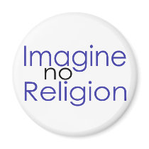 Imagine no Religion Magnet