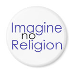 Imagine no Religion magnets