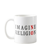 Imagine No Religion Mug