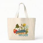 Imagine Peace Abstract Art bags