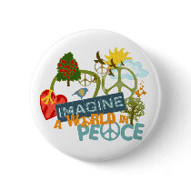 Imagine Peace Abtract Art