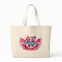 Imagine Peace Tote Bag