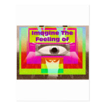 Imagine the feeling postcards