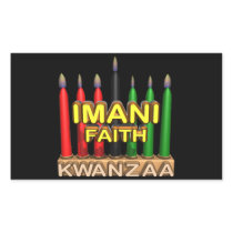 Imani Rectangular Stickers