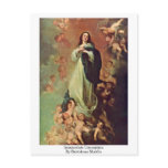 Immaculate Conception By Bartolome Murillo Post Card